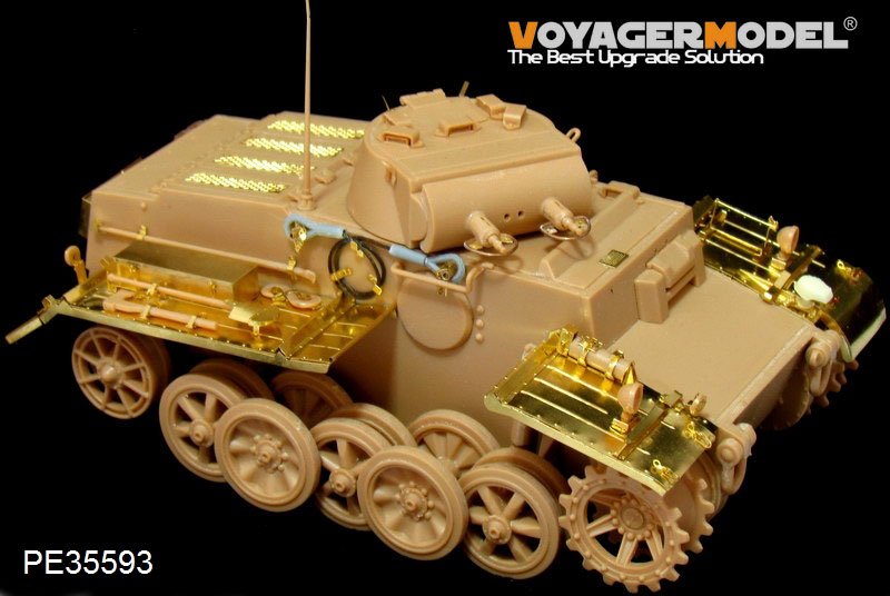 Voyager Model PE35593 WWII German Pz.Kpfw.I Ausf.F (Late version) FOR HOBBYBOSS 83805 1/35 – image 3