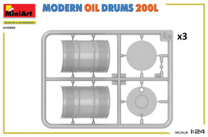 MiniArt 24008 MODERN OIL DRUMS 200L 1/24 – zdjęcie 5