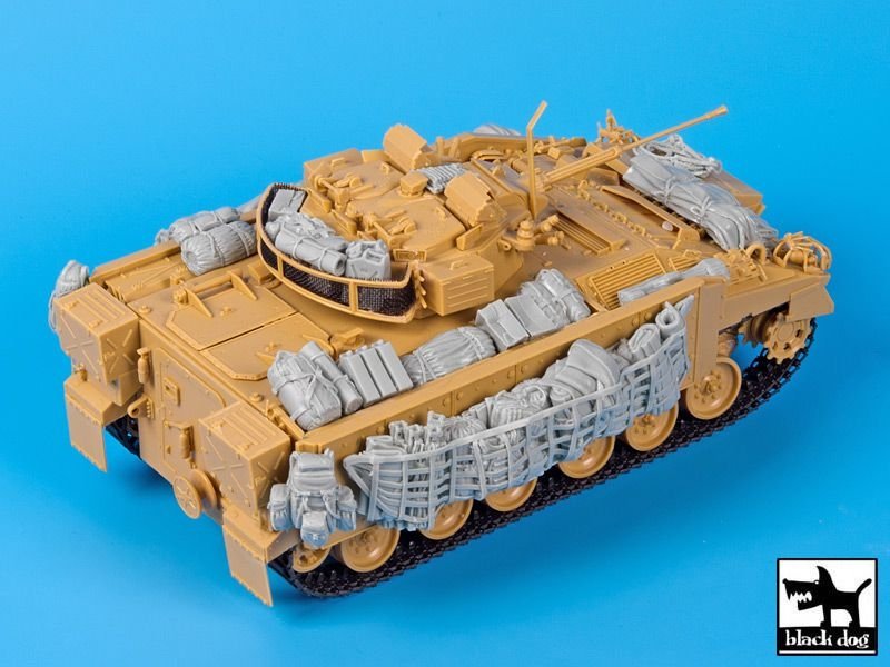 Black Dog T35112 British Warrior MCV accessories set 1/35 – zdjęcie 2