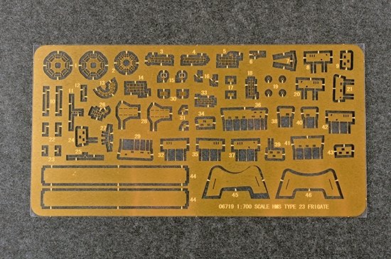 Trumpeter 06719 HMS TYPE 23 Frigate - Kent (F78) 1/700 – image 5