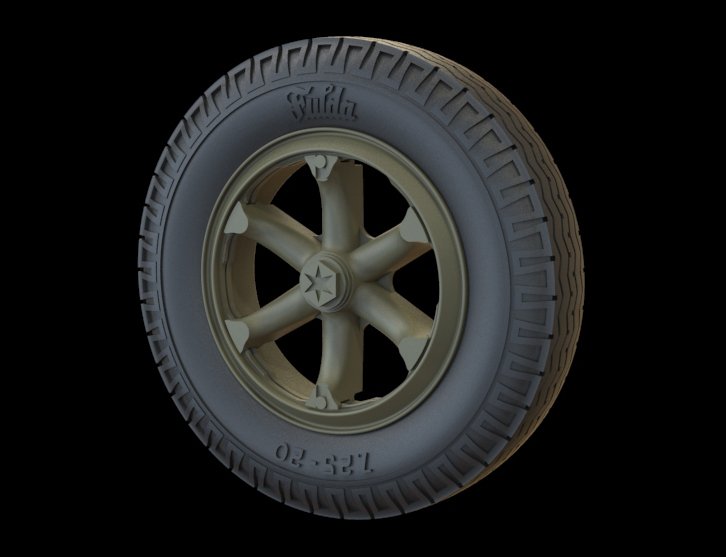 Panzer Art RE35-206 Road wheels for Henschel 33 (commercial pattern) 1/35