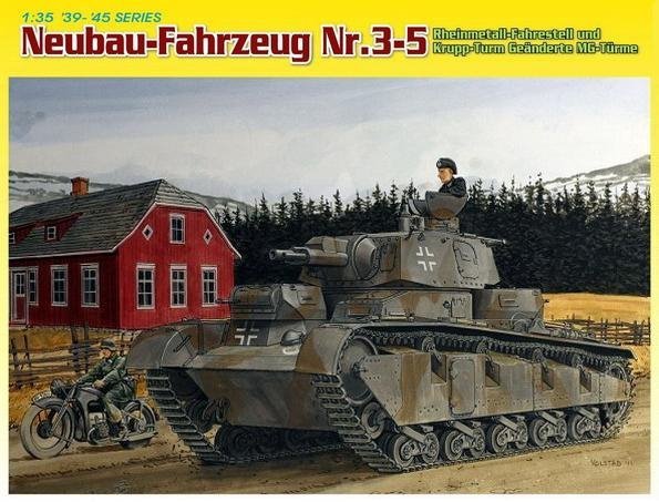Dragon 6690 Neubau-Fahrzeung Nr.3-5 1/35
