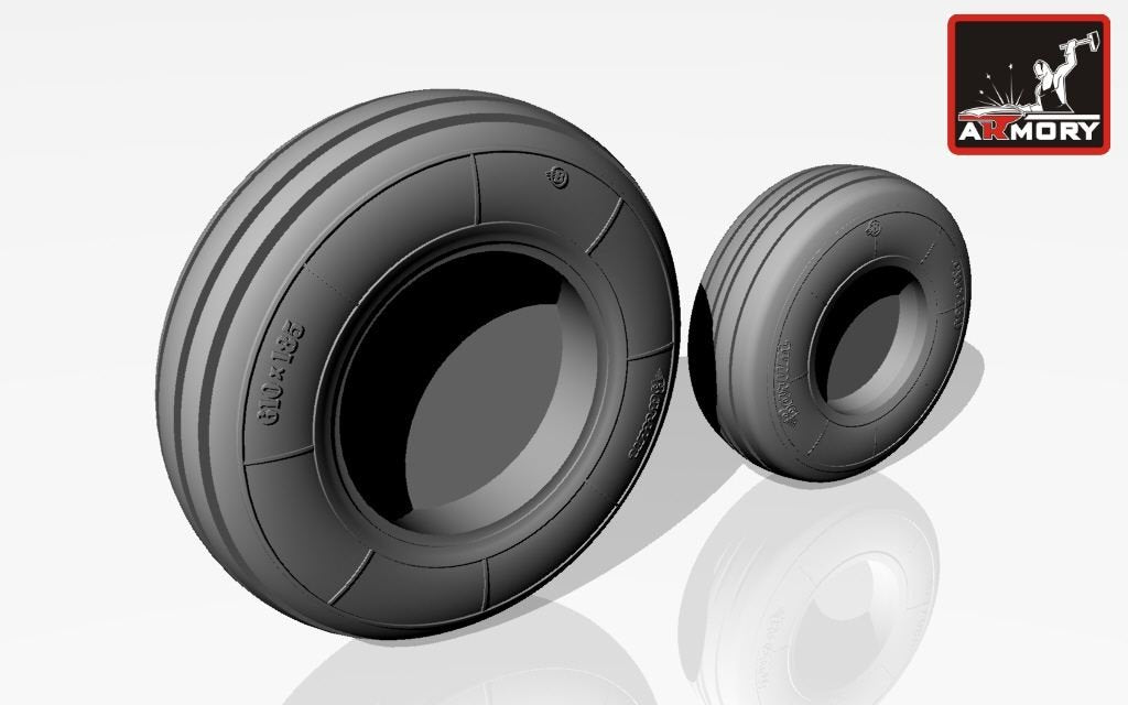 Armory Models AW48019 AERO L-39 Albatros wheels 1/48 – zdjęcie 4