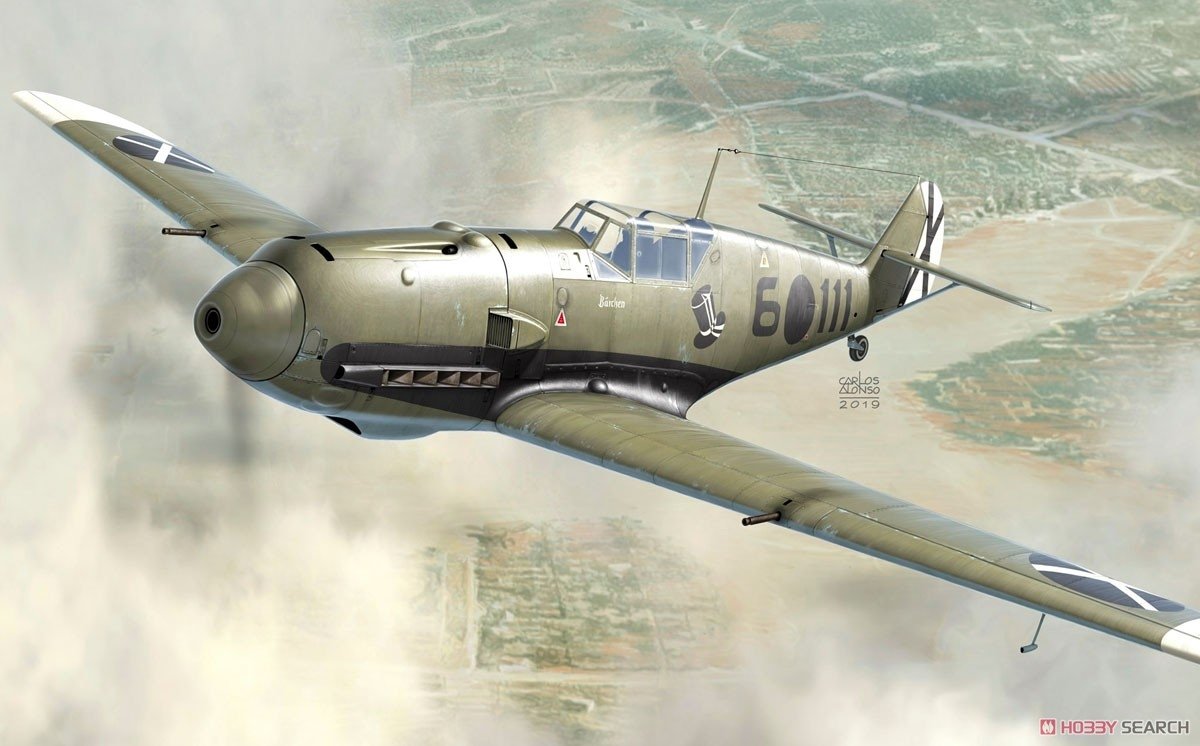 AZ Model AZ7660 Messerschmitt Bf 109E-3 Over Spain 1/72 – Bild 2