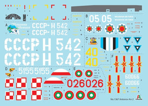 Italeri 1367 Antonov An-2 1/72 – zdjęcie 3