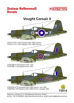 Techmod 72014 - Vought Corsair II 1/72 – immagine 2