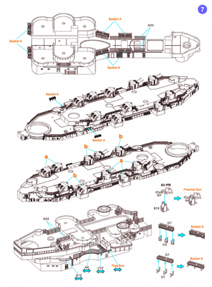 Very Fire VF700009 USS Missouri BB-63 Detail Up Set for VeryFire 1/700 – image 8