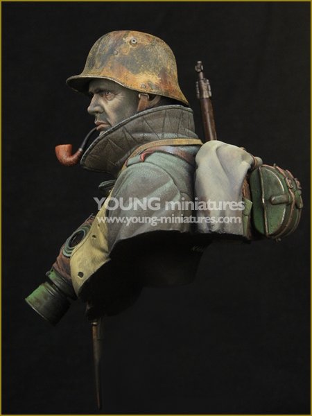 Young Miniatures YM1857 GERMAN STORMTROOPER WWI 1/10 – zdjęcie 5