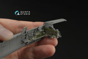 Quinta Studio QD35083 A6M2 Zero (Mitsubishi Prod.) 3D-Printed &amp;amp; colored Interior on decal paper (Border Model) 1/35 – image 8