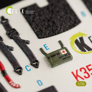 KELIK K35017 HH-60G PAVE HAWK INTERIOR 3D DECALS FOR KITTY HAWK KIT 1/35 – image 9