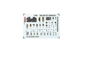 Eduard 3DL48077 P-47D Razorback SPACE TAMIYA 1/48 – image 4