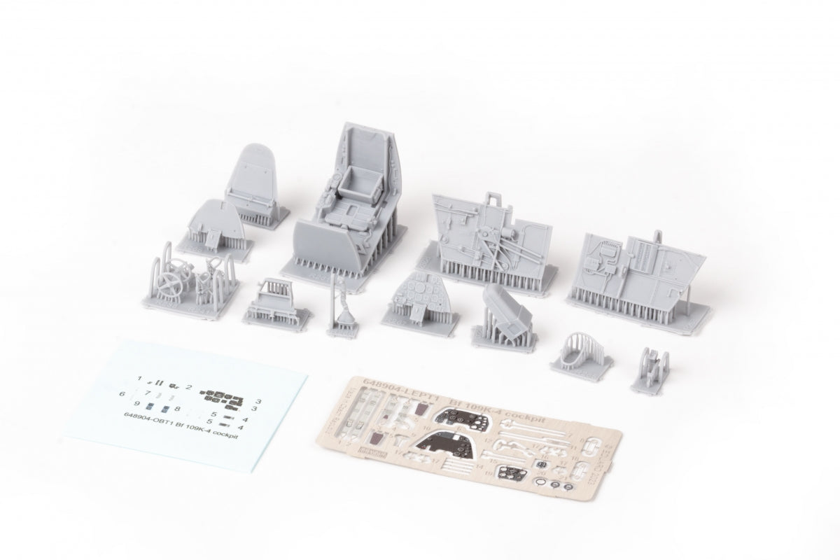 Eduard 648904 Bf 109K-4 cockpit PRINT Eduard 1/48