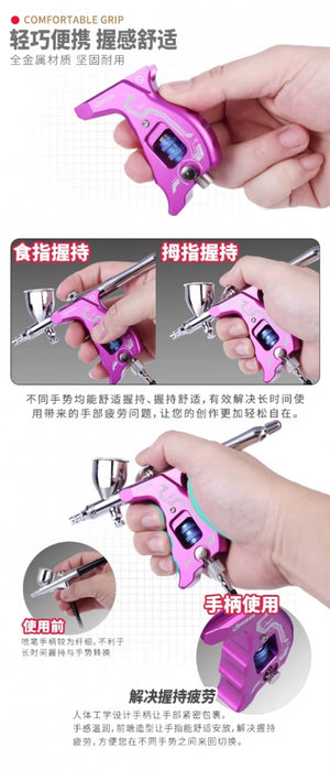 U-Star UA-90941 Airbrush Grip (Purple) – zdjęcie 4