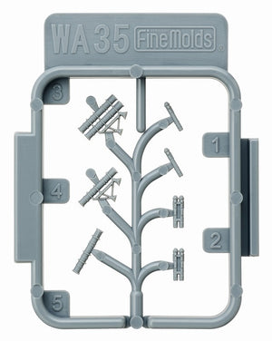 Fine Molds WA35 Anti-Ship Missile &amp;amp; Surface Vessel Torpedo Tubes for Modern Ships 1/700 – zdjęcie 2