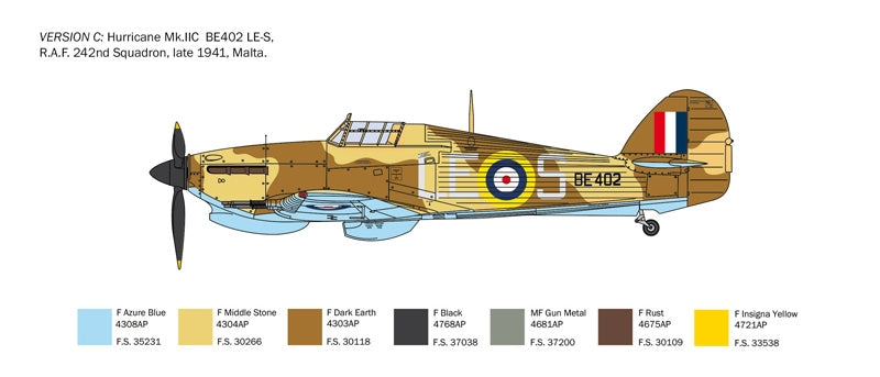 Italeri 2828 Hurricane Mk. IIC 1/48 – zdjęcie 11