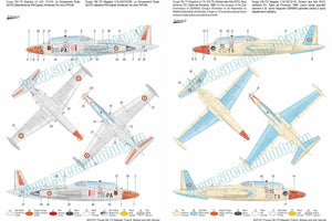 Special Hobby 72371 Fouga CM.170 Magister &amp;#39;French, Belgian &amp;amp; Irish Service&amp;#39; 1/72 – zdjęcie 3