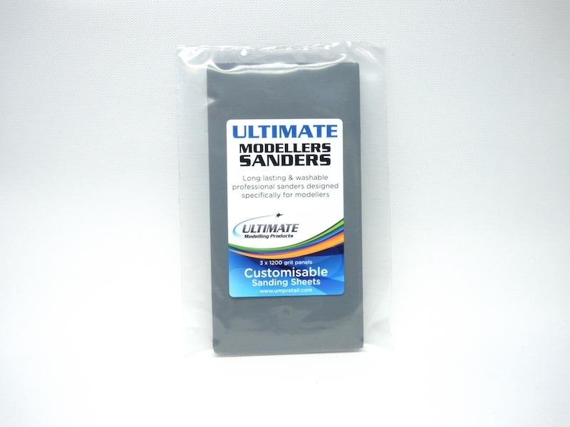 Feuilles abrasives personnalisables Ultimate Modeling Products UMP058 - Grain 1200