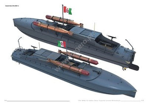 Kagero 16082 Le bateau à moteur armé de torpilles de la marine italienne MAS.15 FR – image 2