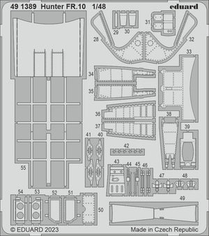 Eduard BIG49392 Hunter FR.10 AIRFIX 1/48 – zdjęcie 2