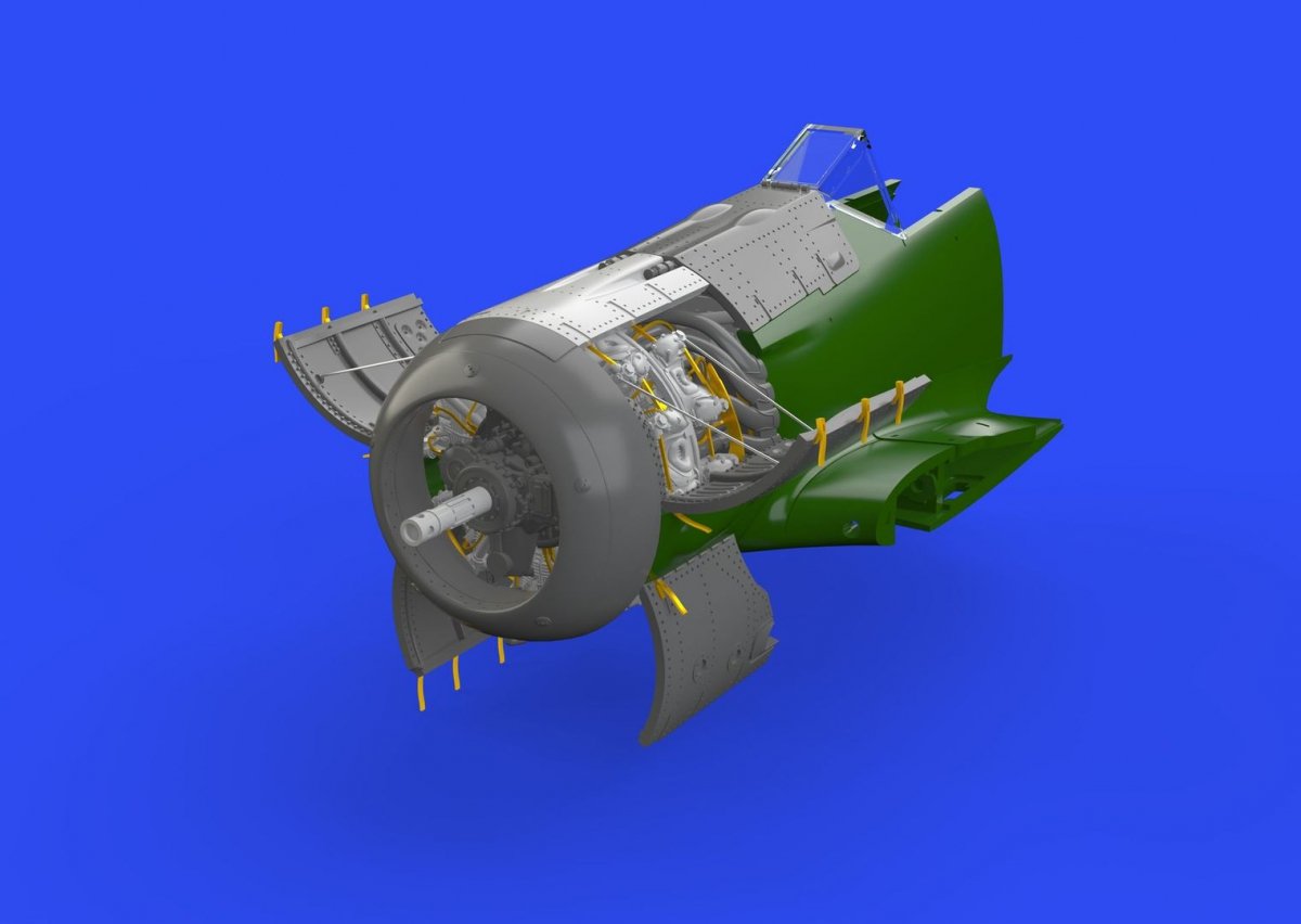 Eduard 672117 Fw 190A-5 engine EDUARD 1/72 – zdjęcie 3