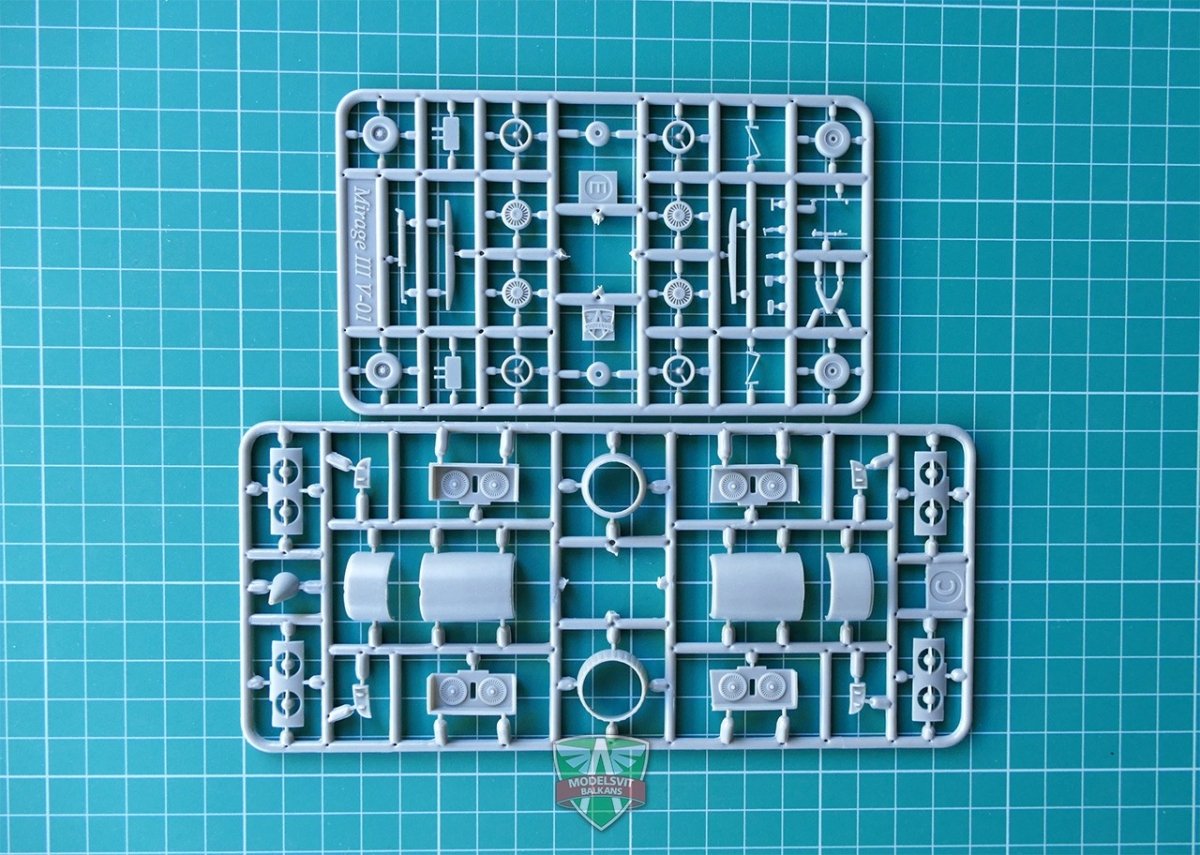 Modelsvit 72023 Mirage III V-01 French VTOL 1/72 – zdjęcie 4