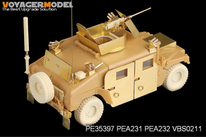 Voyager Model PEA232 Modern USMC HUMVEE M1114 Space Amour (GP) 1/35 – zdjęcie 2