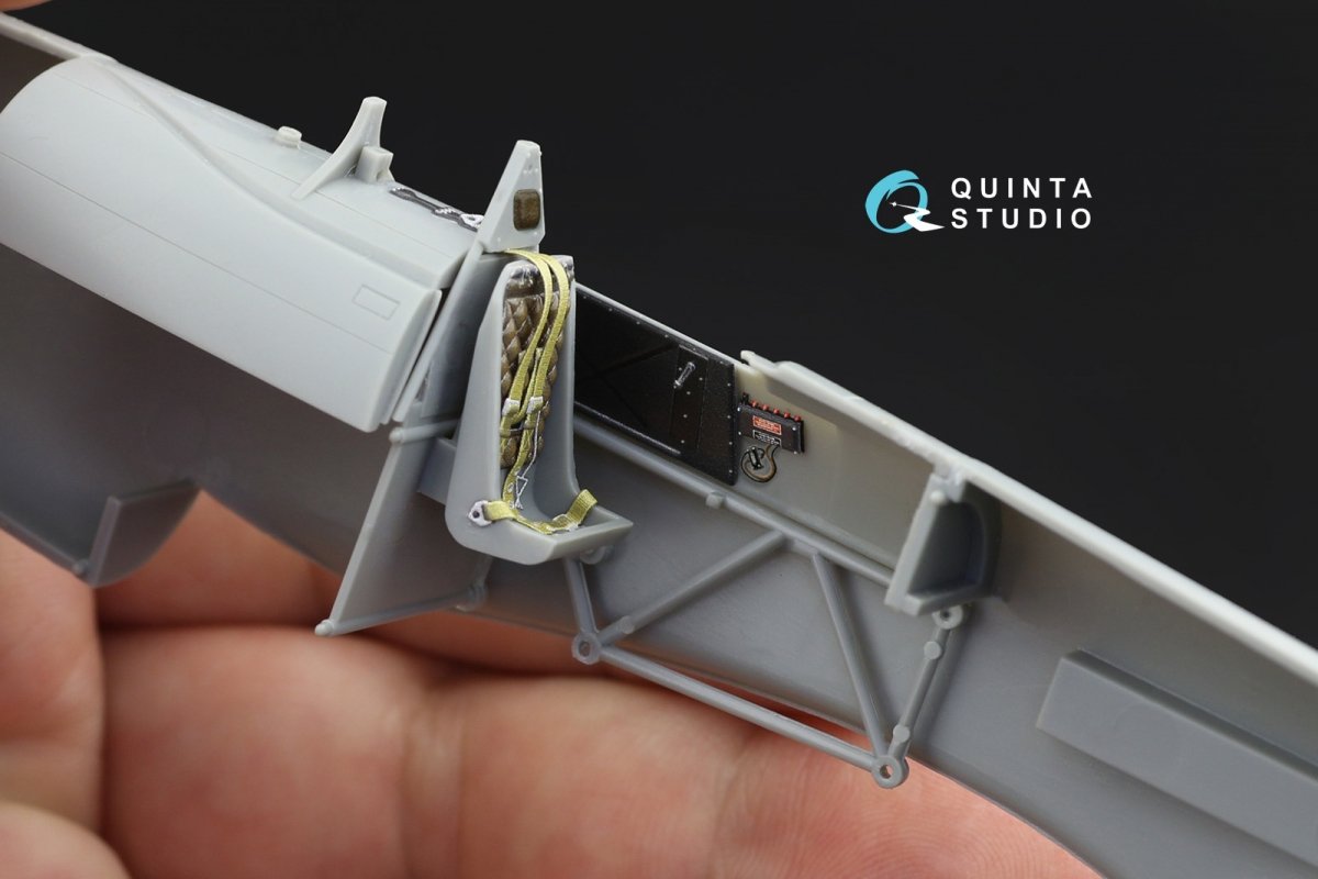 Quinta Studio QD48218 Hawker Typhoon Mk.1b early 3D-Printed &amp;amp; colored Interior on decal paper ( Hasegawa ) 1/48 – image 6