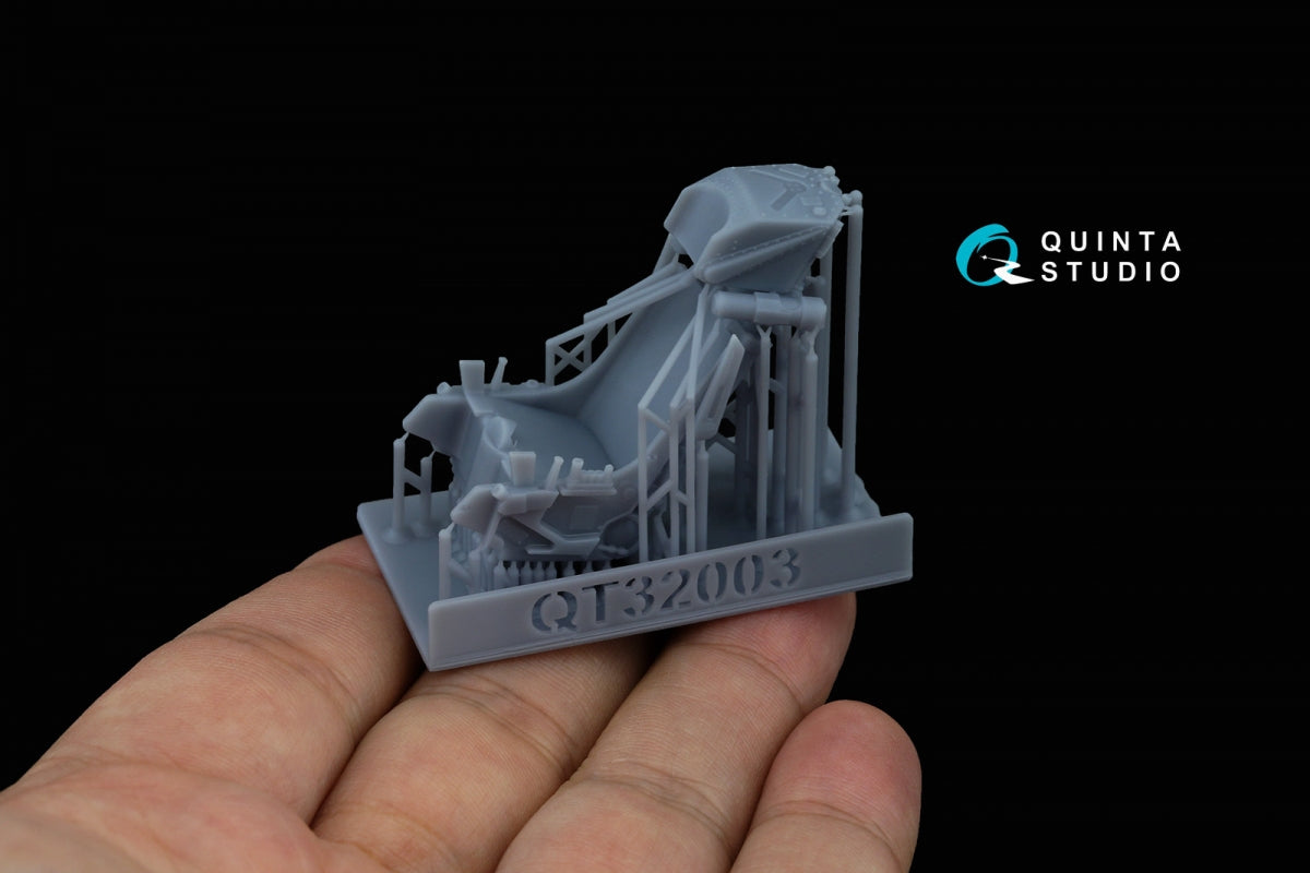 Quinta Studio QR+32037 K-36DM (initial release) ejection seat (for Su-17M3/M4/UM3/22, Su-24, MiG-29 9-12 Early aircraft) (All kits) 1/32 – zdjęcie 7