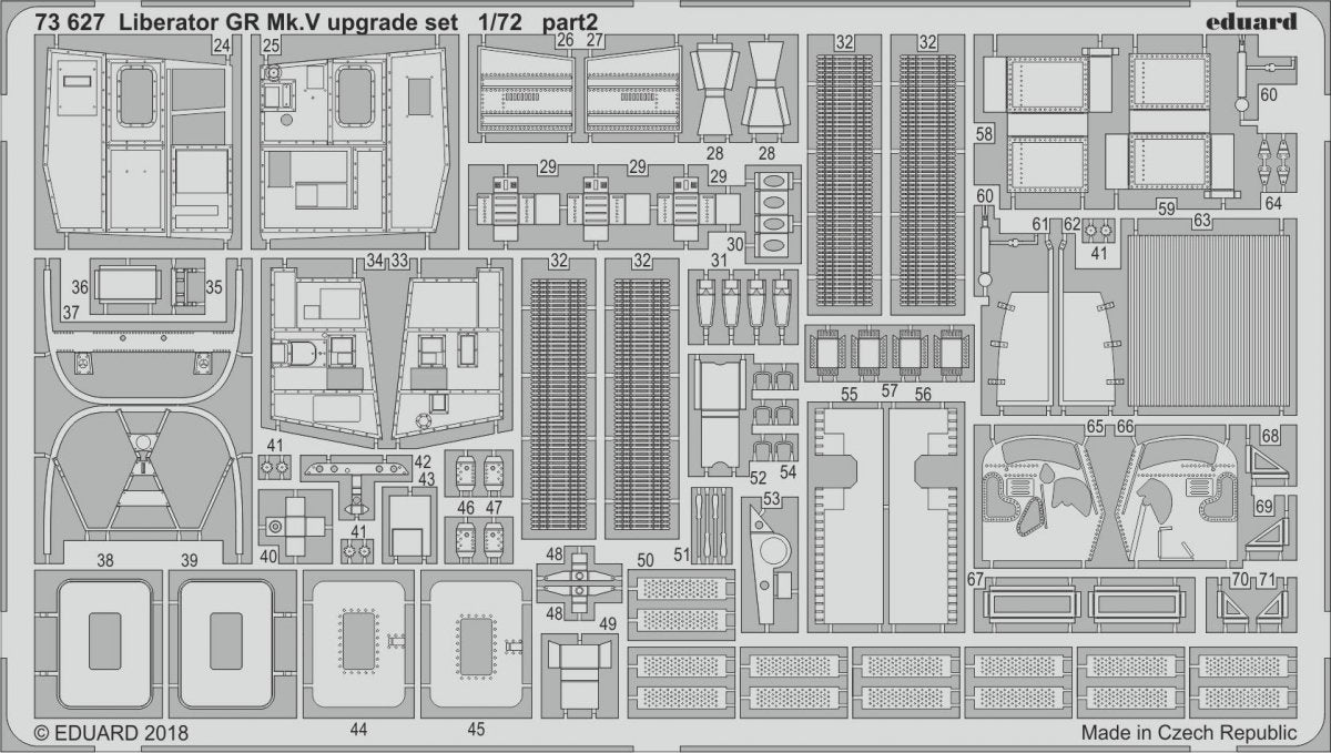 Eduard 73627 Liberator GR Mk.V upgrade set EDUARD 1/72 – zdjęcie 2