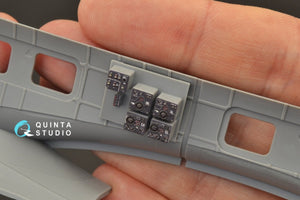 Quinta Studio QD48266 He 111H-3/H-6 3D-Printed &amp;amp; coloured Interior on decal paper ( ICM ) 1/48 – zdjęcie 3
