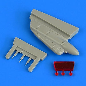 Quickboost QB48790 F-14A/B Tomcat Chin Pod - early v. Tamiya 1/48
