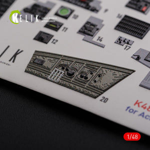 KELIK K48089 F-4J &amp;quot;Phantom II&amp;quot; interior 3D decals for Academy kit 1/48 – zdjęcie 8