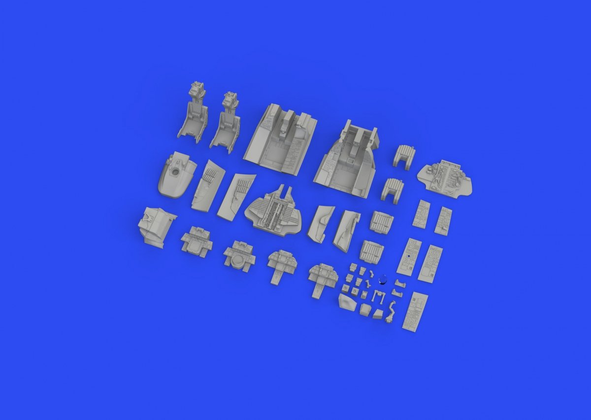 Eduard 648739 F-14A late cockpit TAMIYA 1/48 – immagine 4