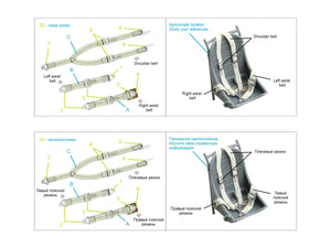 Quinta Studio QR+48089 WWII US seat belts (with metal buckles) (All kits) 1/48 – zdjęcie 8