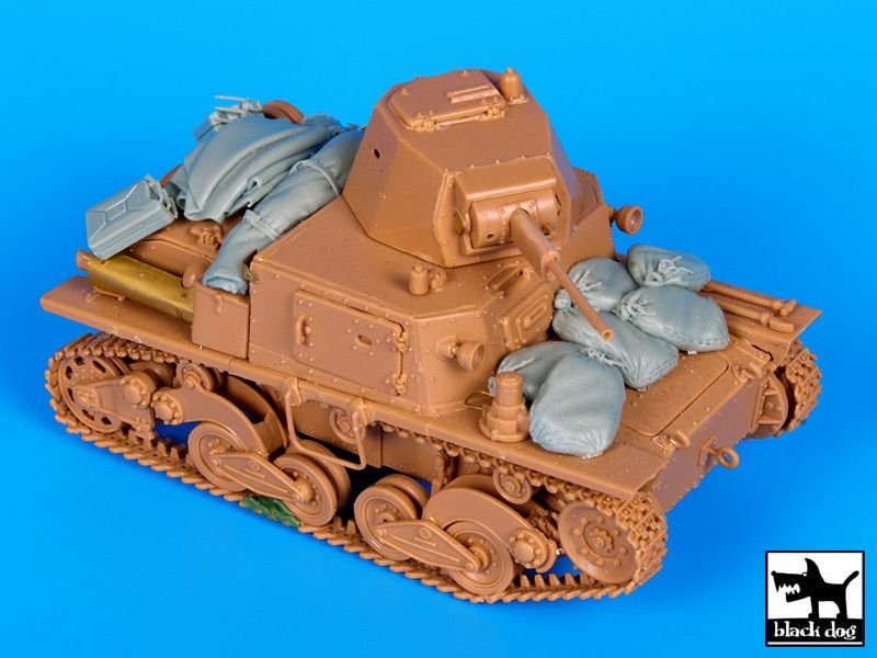 Black Dog T35114 Carro Armato L6 accessories set 1/35 – zdjęcie 3