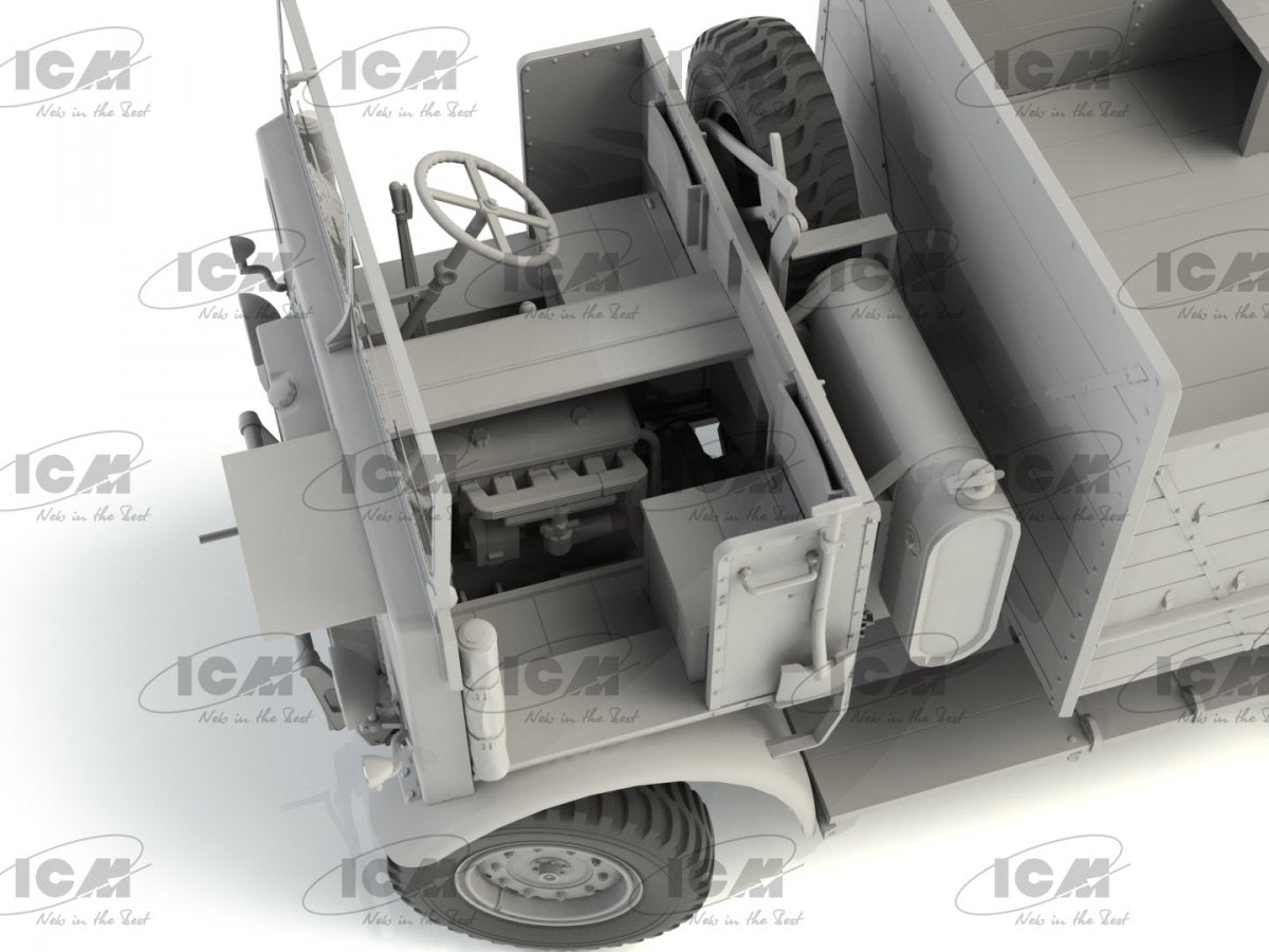 ICM 35600 Leyland Retriever General Service WWII British Truck 1/35 – zdjęcie 10