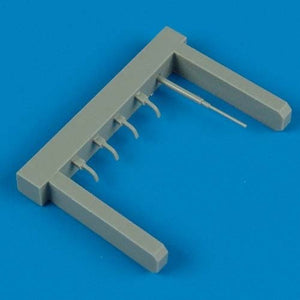 Quickboost QB48327 F1M2 Pete tube de Pitot et biellettes de direction Hasegawa 1/48