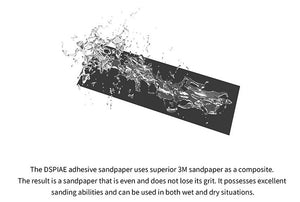 DSPIAE MSP-1200 #1200 DIE-CUTTING ADHESIVE SANDPAPER / PAPIER ŚCIERNY SAMOPRZYLEPNY – zdjęcie 5