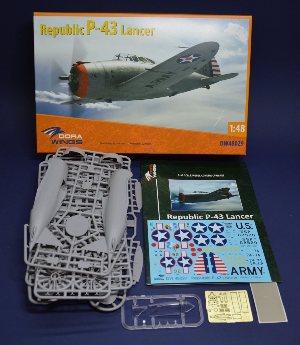 Dora Wings 48029 Republic P-43 Lancer 1/48 – image 2