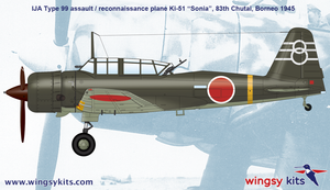 Wingsy Kits D5-05 IJA Type 99 assault/recon. plane Ki-51 “Sonia” 1/48 – zdjęcie 17