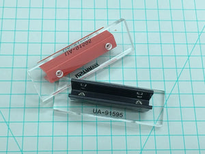 U-Star UA-91595B Transparent Grinding plate black – zdjęcie 3