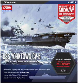 Academy 14229 USS Yorktown CV-5 (Released Mar,2022) 1/700 – image 2