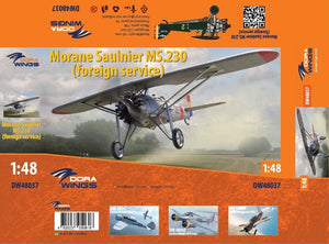 Dora Wings 48037 Morane-Saulnier 230 (Foreign Service) 1/48 – zdjęcie 6