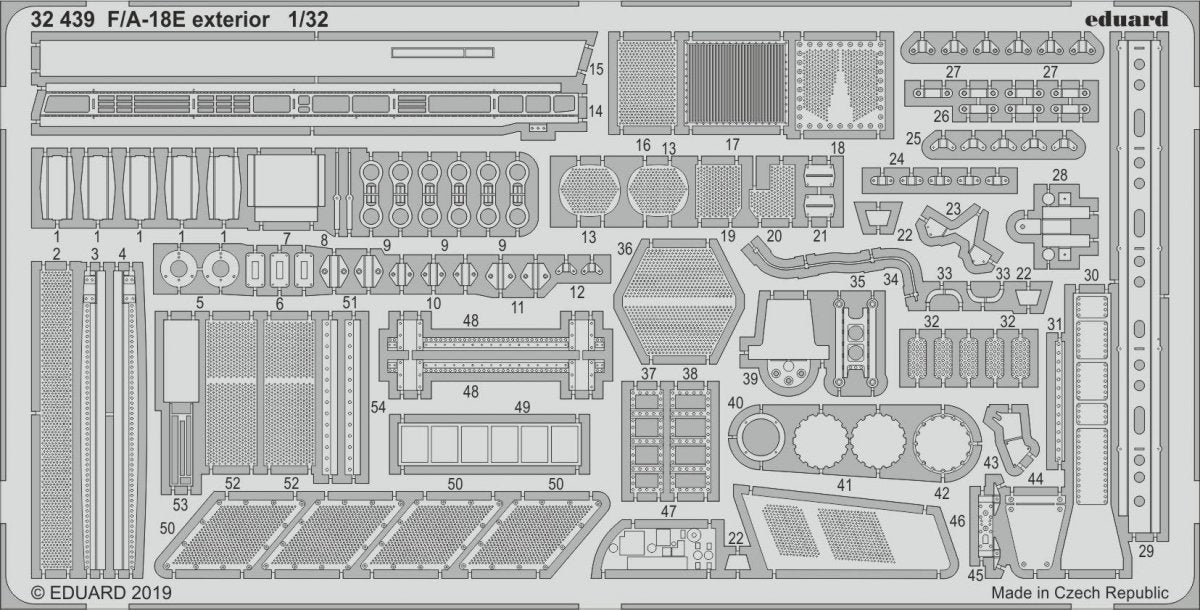 Eduard BIG33101 F/ A-18E REVELL 1/32 – zdjęcie 5