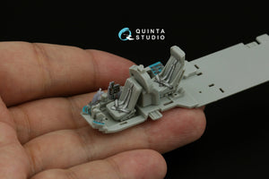 Quinta Studio QD+72184 Mi-24V 3D-Printed &amp;amp; coloured Interior on decal paper (Hobby Boss/ARK Models) (with 3D-printed resin parts) 1/72 – zdjęcie 9