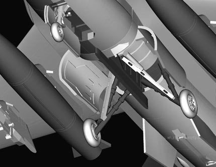 Hobby Boss 80275 F-16D Fighting Falcon 1/72 – zdjęcie 7
