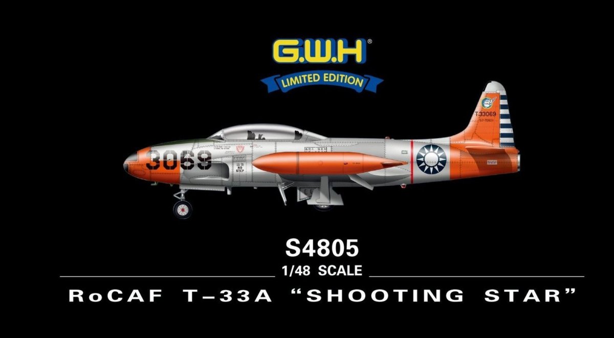 Great Wall Hobby S4805 RoCAF T-33A Shooting Star 1/48