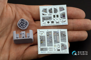 Quinta Studio QDS+48054 Tornado IDS German 3D-Printed &amp;amp; coloured Interior on decal paper (Revell) (small version) (with 3D-printed resin parts) 1/48 – zdjęcie 4