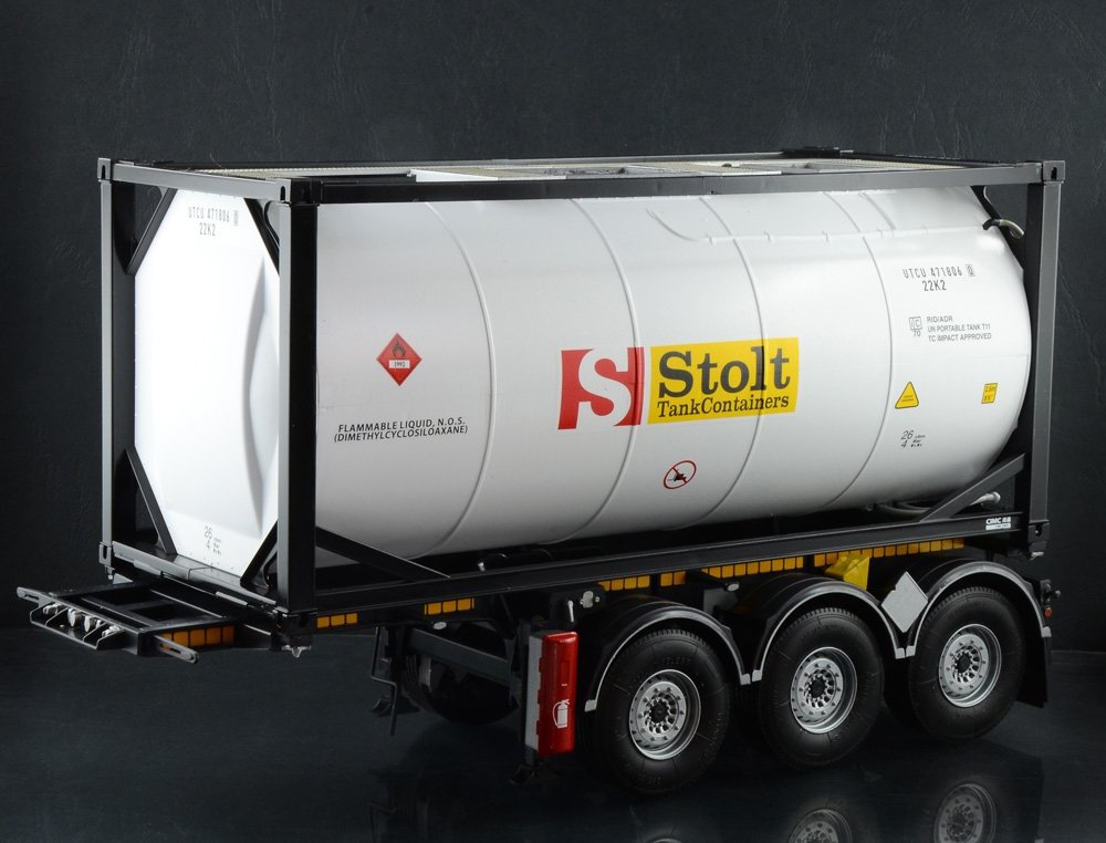 Italeri 3929 TECNOKAR TRAILER WITH 20 TANK 1/24 – image 17