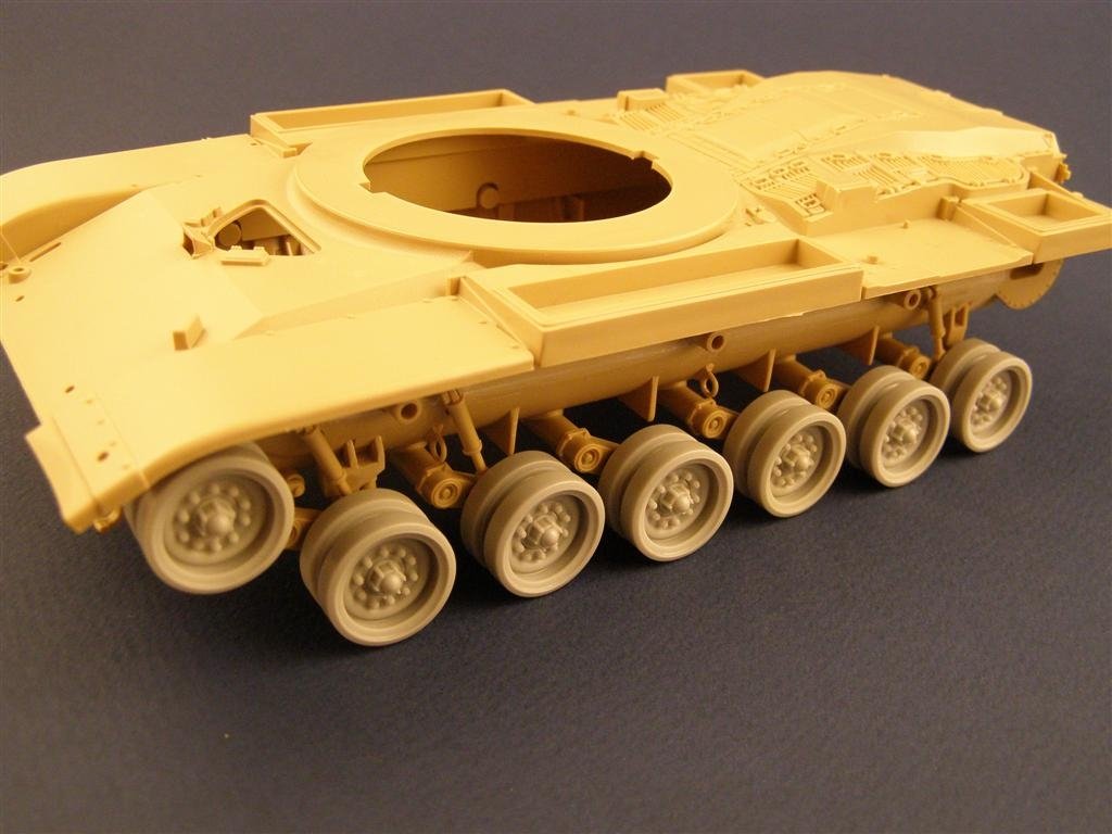 Roues de route Panzer Art RE35-001 pour chars M48/60 (modèle acier) 1/35